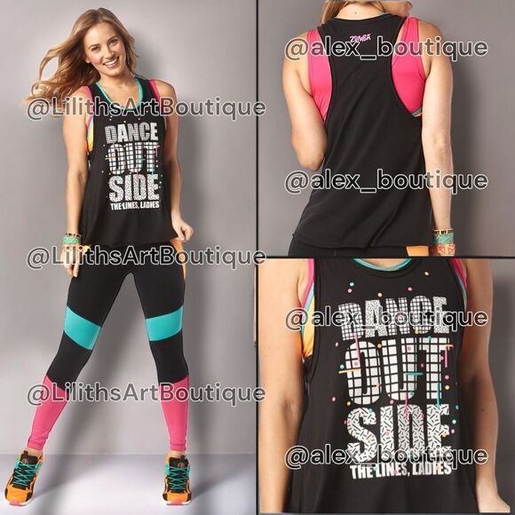 🖤Zumba Tank top (H003)-Size M for Women - Picture 1 of 7